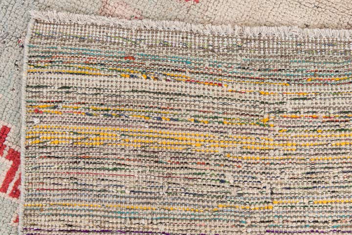 7' 9 x 10' 5 Hand Knotted Moroccan Wool Rug