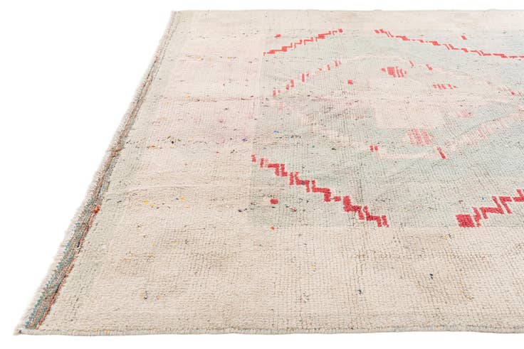 Detail image of 7' 9 x 10' 5 Hand Knotted Moroccan Wool Rug