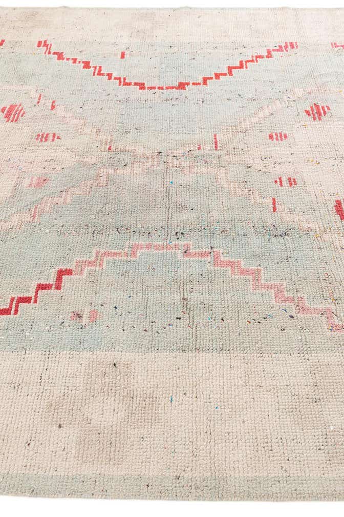 7' 9 x 10' 5 Hand Knotted Moroccan Wool Rug