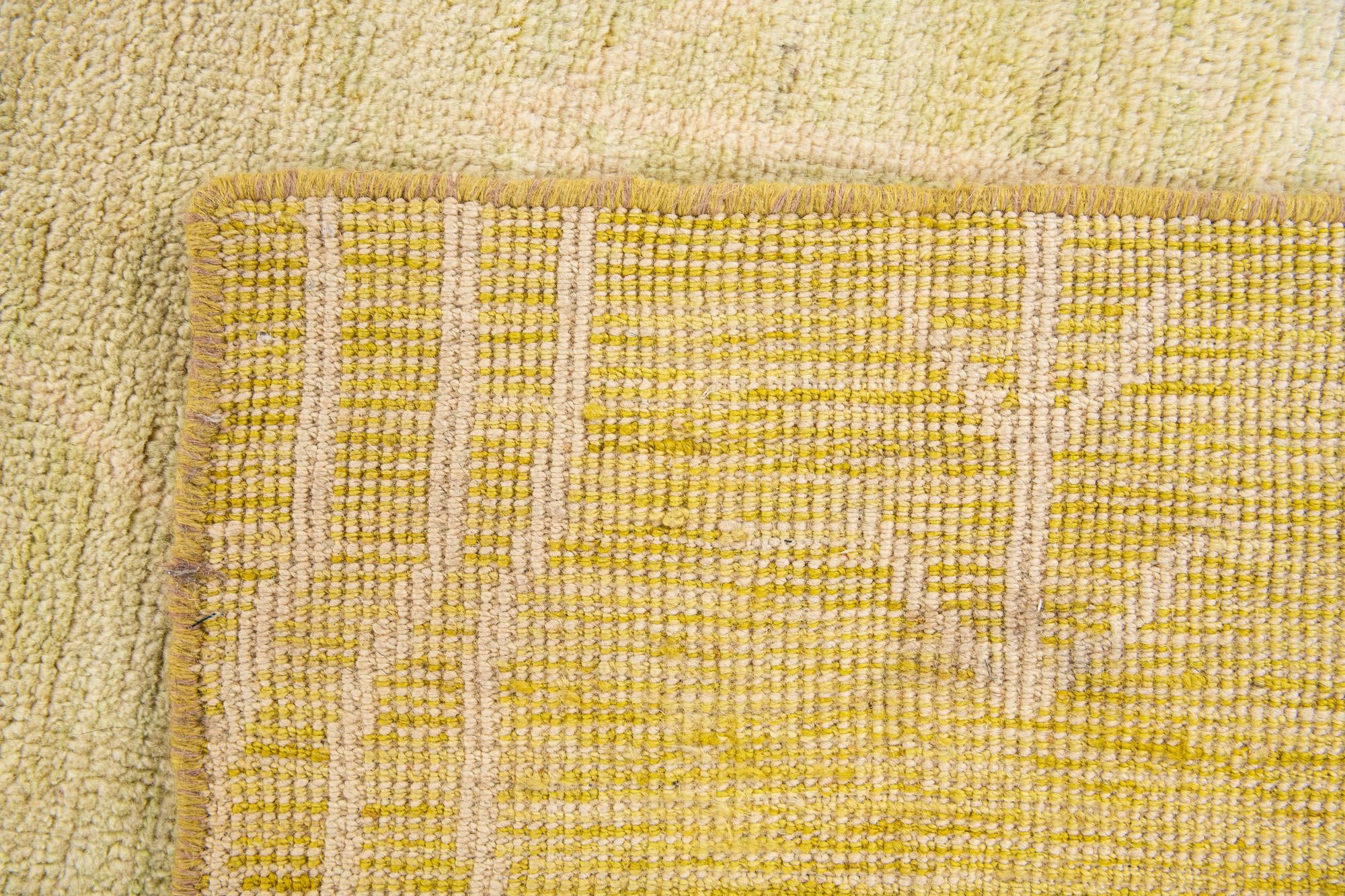 5' 8 x 8' 3 Hand Knotted Moroccan Wool Rug