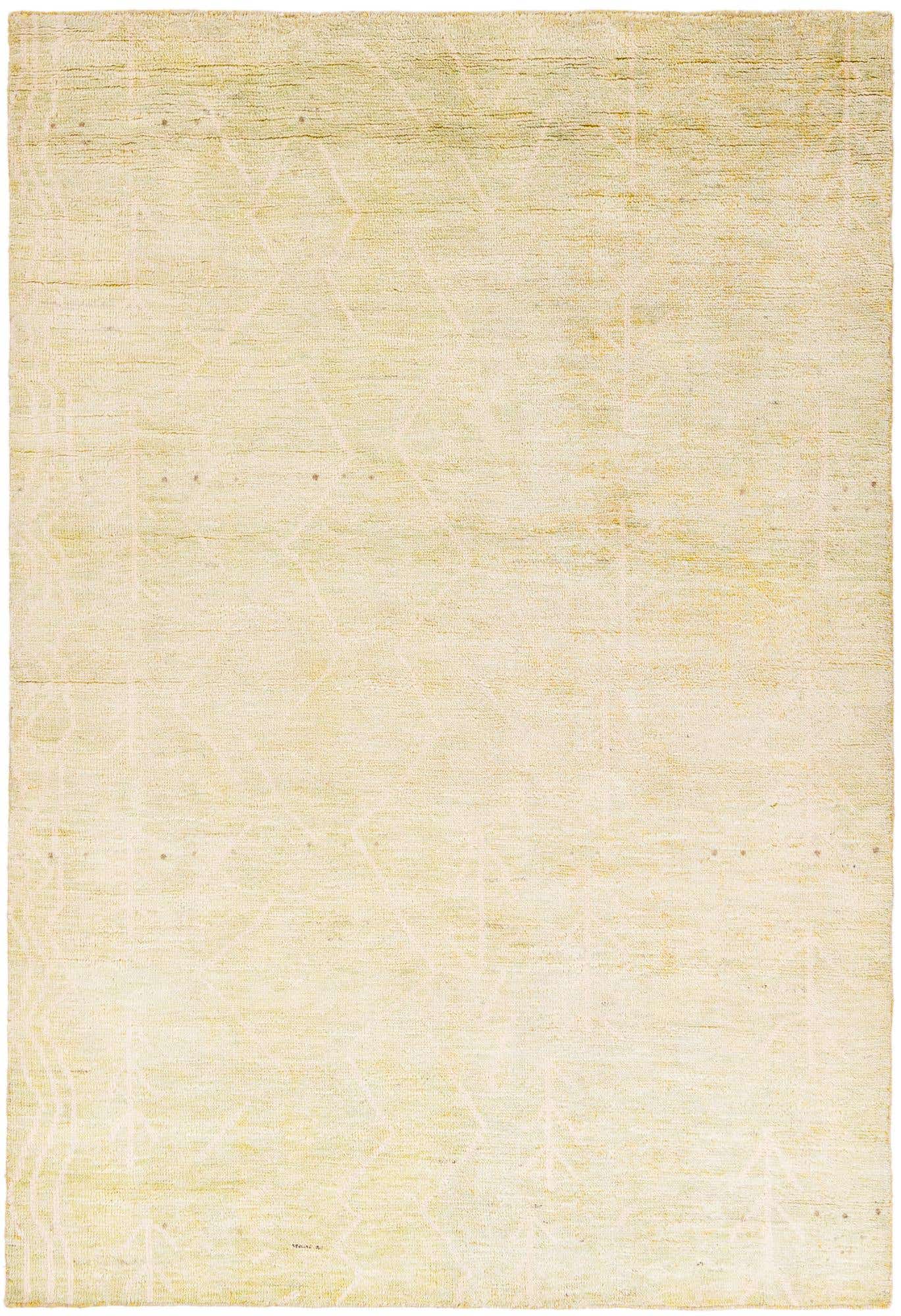 5' 8 x 8' 3 Hand Knotted Moroccan Wool Rug