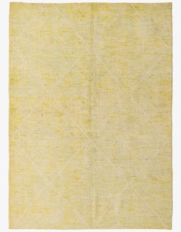 5' 8 x 7' 8 Hand Knotted Moroccan Wool Rug