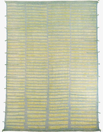 10' x 14' 2 Hand Knotted Moroccan Wool Rug