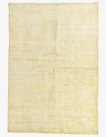 5' 7 x 8' Hand Knotted Moroccan Wool Rug