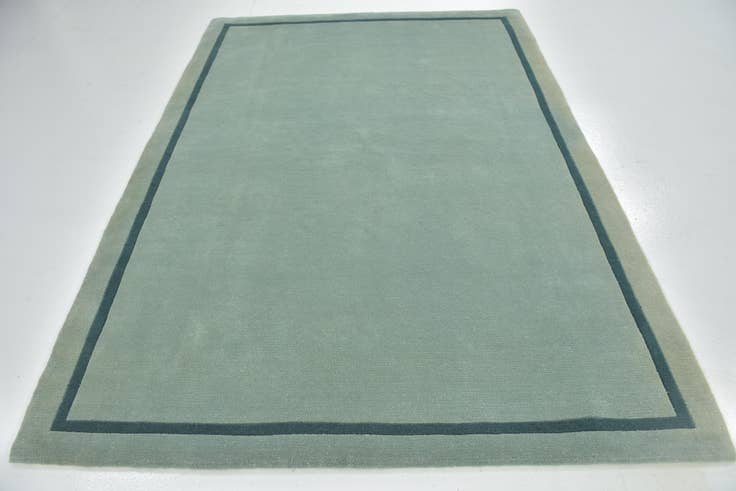 Detail image of 5' 8 x 8' Hand Knotted Nepal Wool Rug