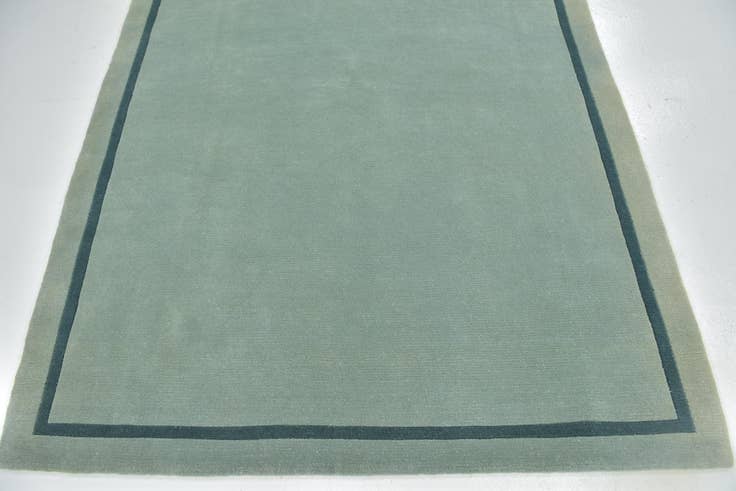 Detail image of 5' 8 x 8' Hand Knotted Nepal Wool Rug
