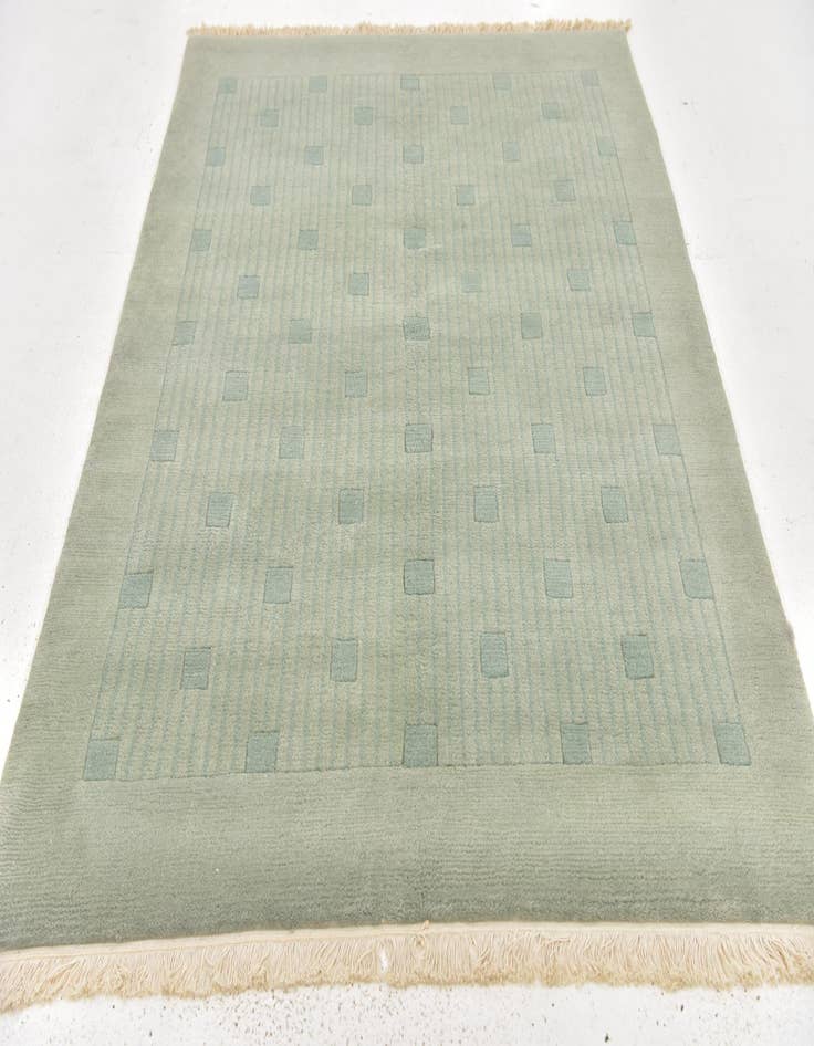 Detail image of 5' x 6' 6 Hand Knotted Nepal Wool Rug