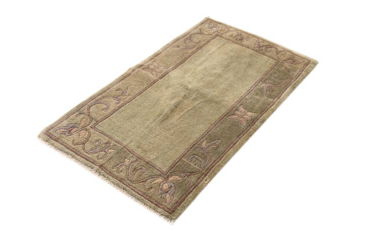 Detail image of 2' 7 x 4' 5 Hand Knotted Nepal Wool Rug