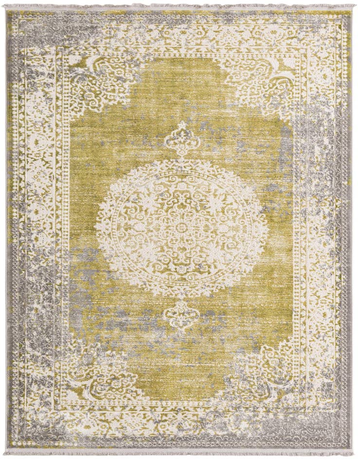 Detail image of 5' x 8' New Vintage Rug