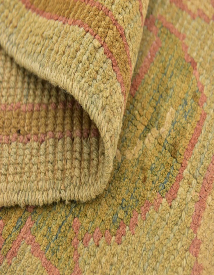 Detail image of 4' 5 x 7' 5  Hand Knotted Oushak Wool Rug