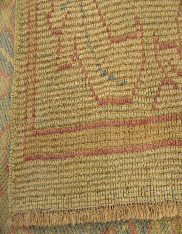 Detail image of 4' 5 x 7' 5  Hand Knotted Oushak Wool Rug