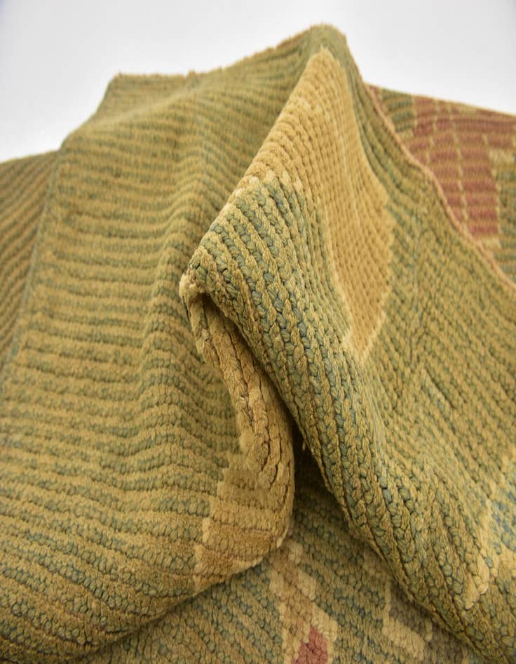 Detail image of 4' 2 x 5' 8  Hand Knotted Oushak Wool Rug