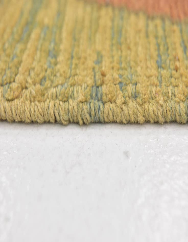 Detail image of 4' 4 x 6' 7  Hand Knotted Oushak Wool Rug