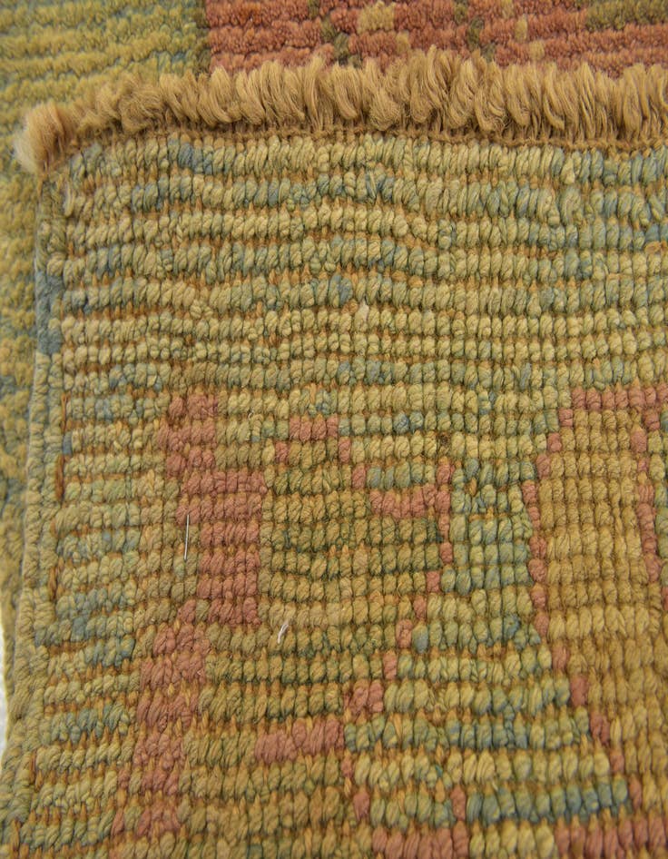 Detail image of 4' 4 x 6' 7  Hand Knotted Oushak Wool Rug