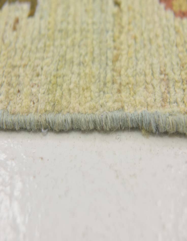 Detail image of 12' 3 x 16' Hand Knotted Oushak Wool Rug