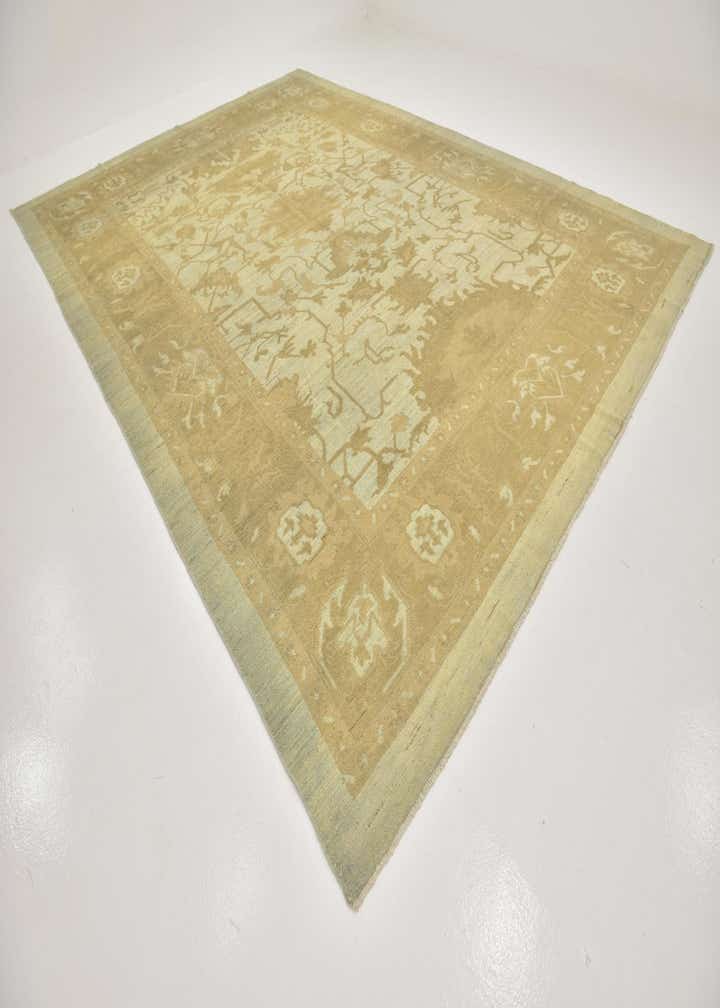 11' x 15' 7 Hand Knotted Oushak Wool Rug