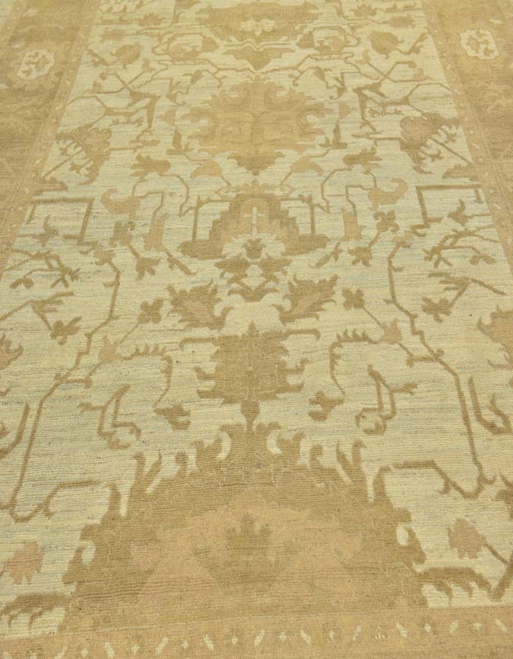 Detail image of 11' x 15' 7 Hand Knotted Oushak Wool Rug