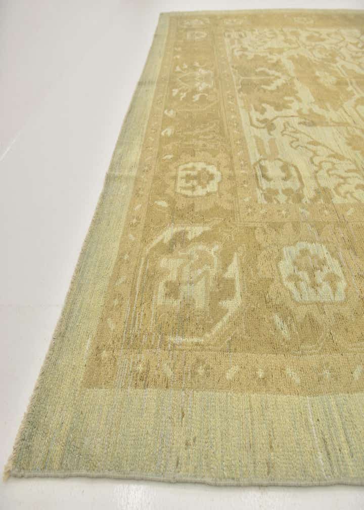 11' x 15' 7 Hand Knotted Oushak Wool Rug