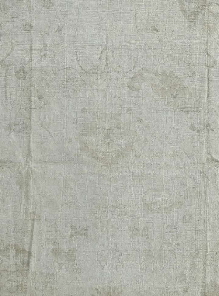 9' 11 x 13' 7 Hand Knotted Oushak Wool Rug