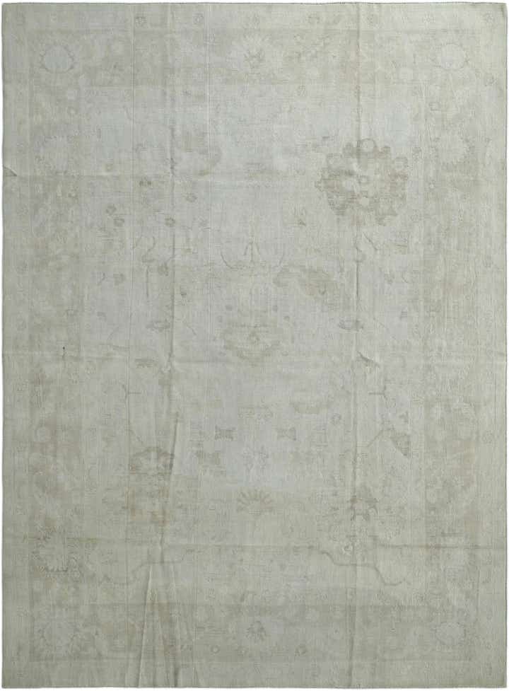 9' 11 x 13' 7 Hand Knotted Oushak Wool Rug