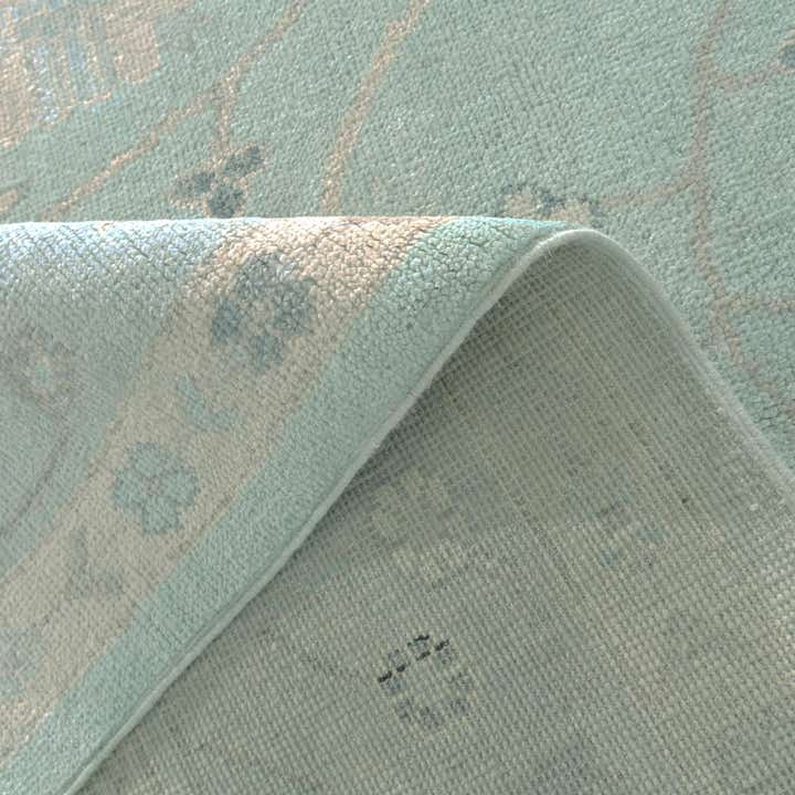 8' 10 x 11' 9 Hand Knotted Oushak Wool Rug