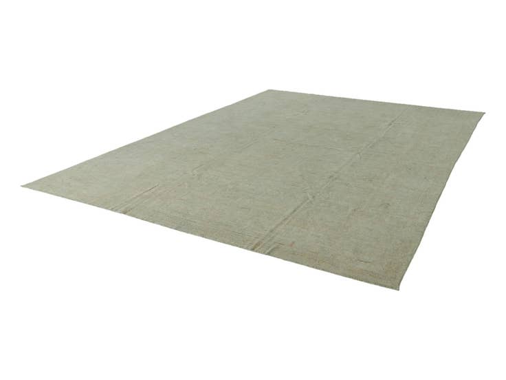 Detail image of 9' 10 x 13' 10 Hand Knotted Oushak Wool Rug