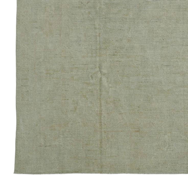 Detail image of 9' 10 x 13' 10 Hand Knotted Oushak Wool Rug