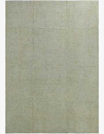 9' 10 x 13' 10 Hand Knotted Oushak Wool Rug