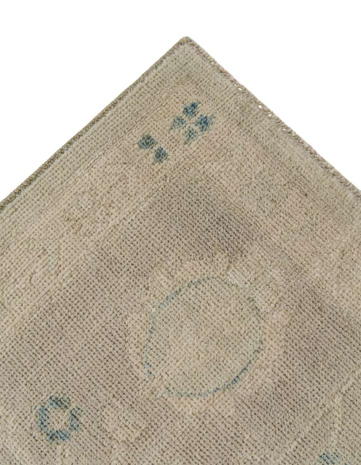 8' x 9' 9 Hand Knotted Oushak Wool Rug