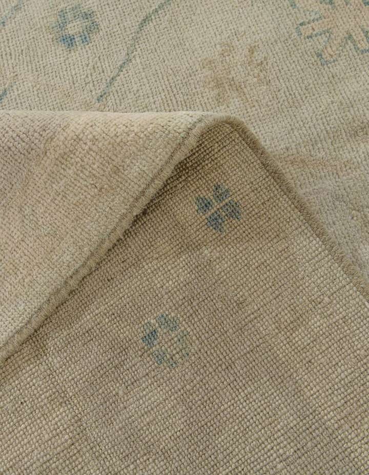 8' x 9' 9 Hand Knotted Oushak Wool Rug