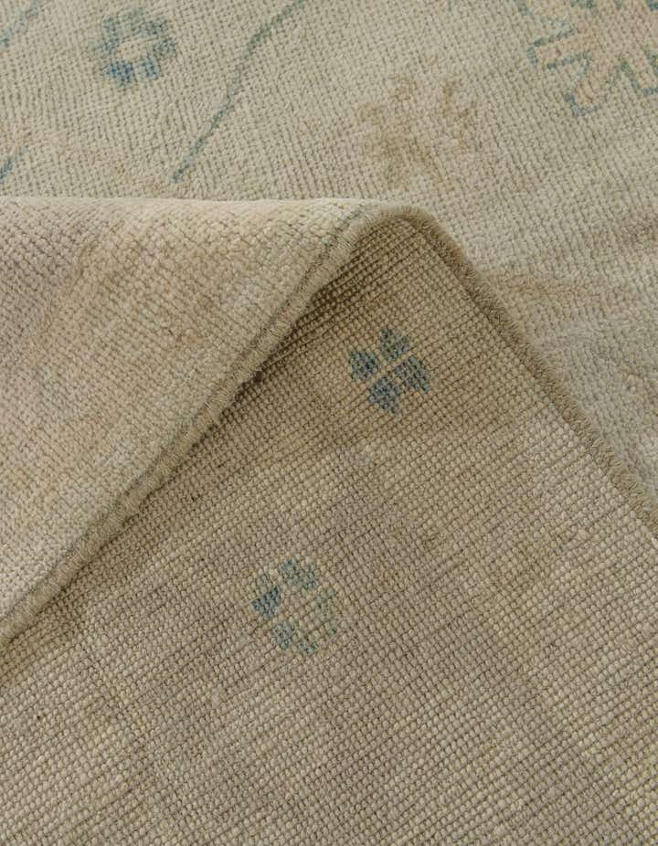 8' x 9' 9 Hand Knotted Oushak Wool Rug