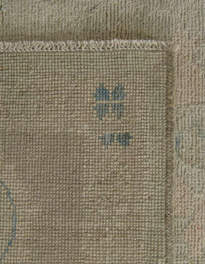 8' x 9' 9 Hand Knotted Oushak Wool Rug