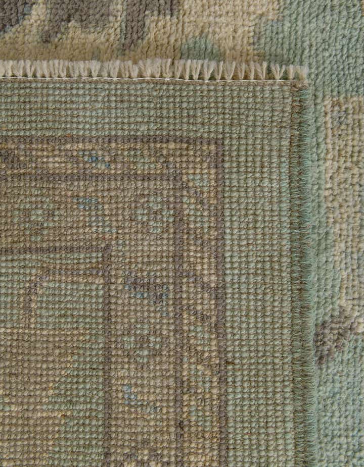 8' 1 x 9' 11 Hand Knotted Oushak Wool Rug