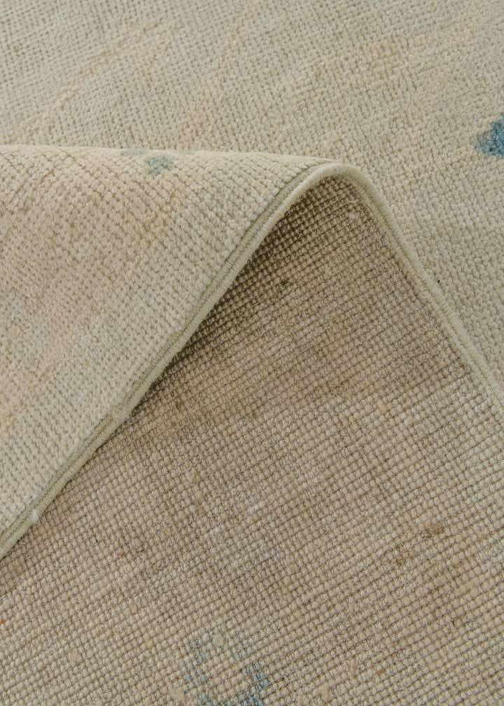 8' 10 x 11' 11 Hand Knotted Oushak Wool Rug