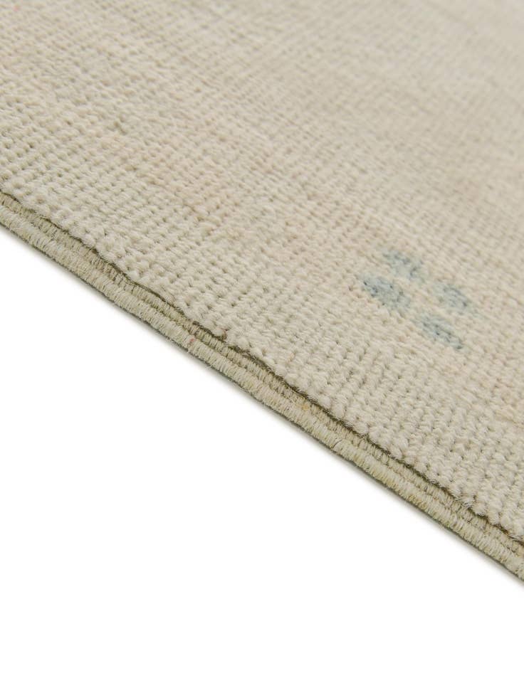 Detail image of 8' 10 x 11' 11 Hand Knotted Oushak Wool Rug