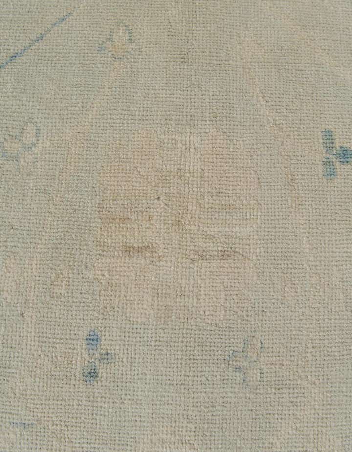 8' 10 x 11' 11 Hand Knotted Oushak Wool Rug