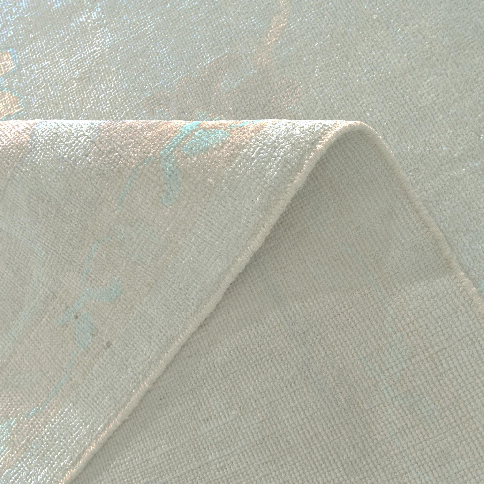 9' 6 x 11' 10 Hand Knotted Oushak Wool Rug