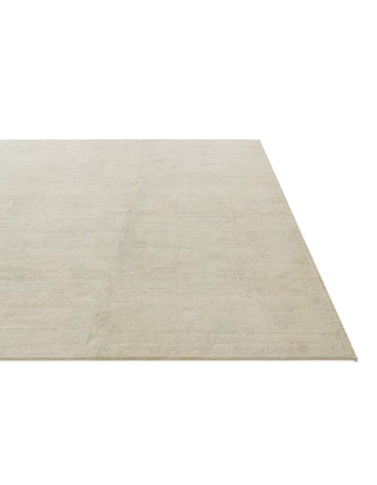 Detail image of 8' x 9' 11  Hand Knotted Oushak Wool Rug