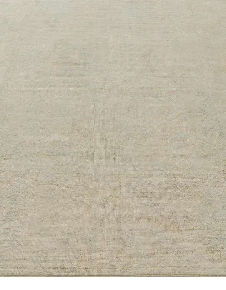 8' x 9' 11 Hand Knotted Oushak Wool Rug