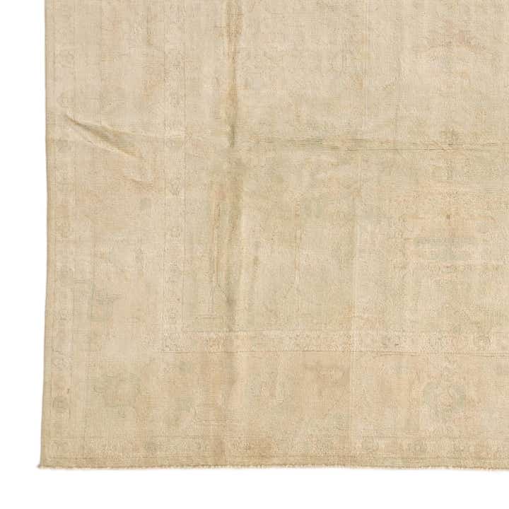 8' x 9' 11 Hand Knotted Oushak Wool Rug
