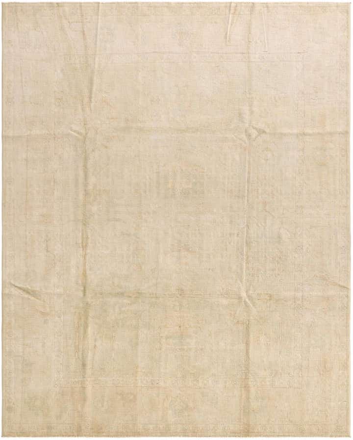 8' x 9' 11 Hand Knotted Oushak Wool Rug