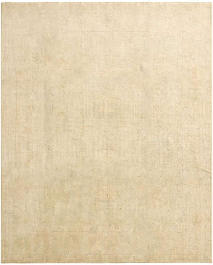 8' x 9' 11 Hand Knotted Oushak Wool Rug