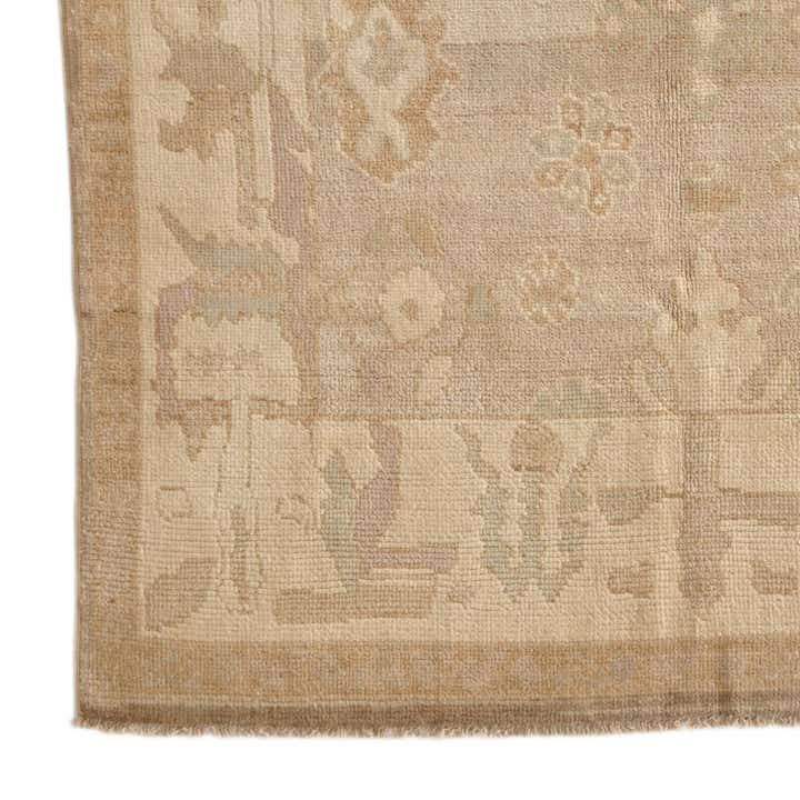 5' 3 x 7' 7 Hand Knotted Oushak Wool Rug