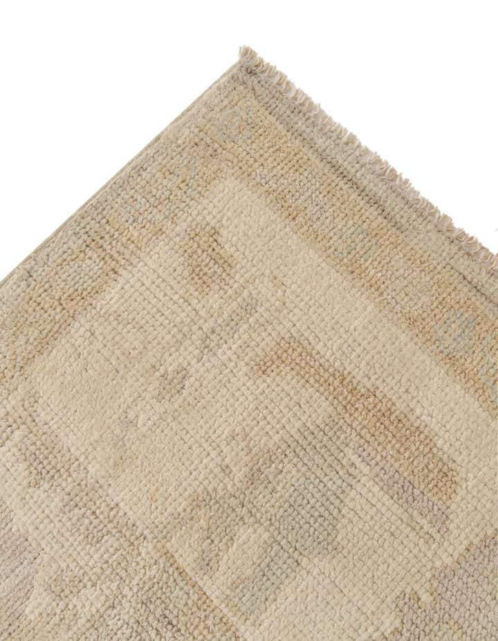 5' 3 x 7' 7 Hand Knotted Oushak Wool Rug