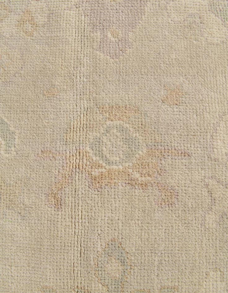 Detail image of 5' 3 x 7' 7 Hand Knotted Oushak Wool Rug