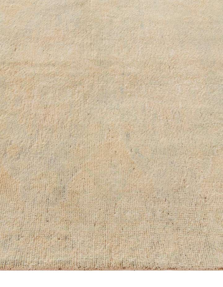 4' 2 x 6' 2 Hand Knotted Oushak Wool Rug