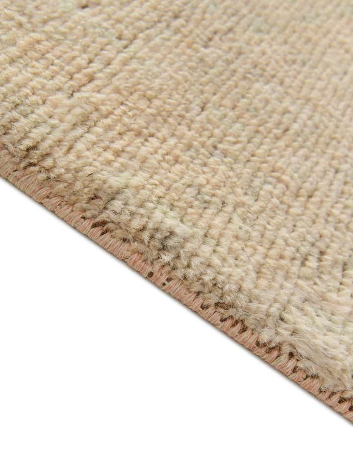 4' 2 x 6' 2 Hand Knotted Oushak Wool Rug