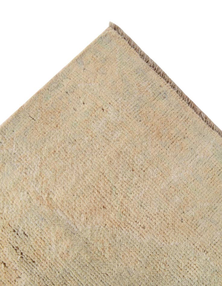 Detail image of 4' 2 x 6' 2 Hand Knotted Oushak Wool Rug