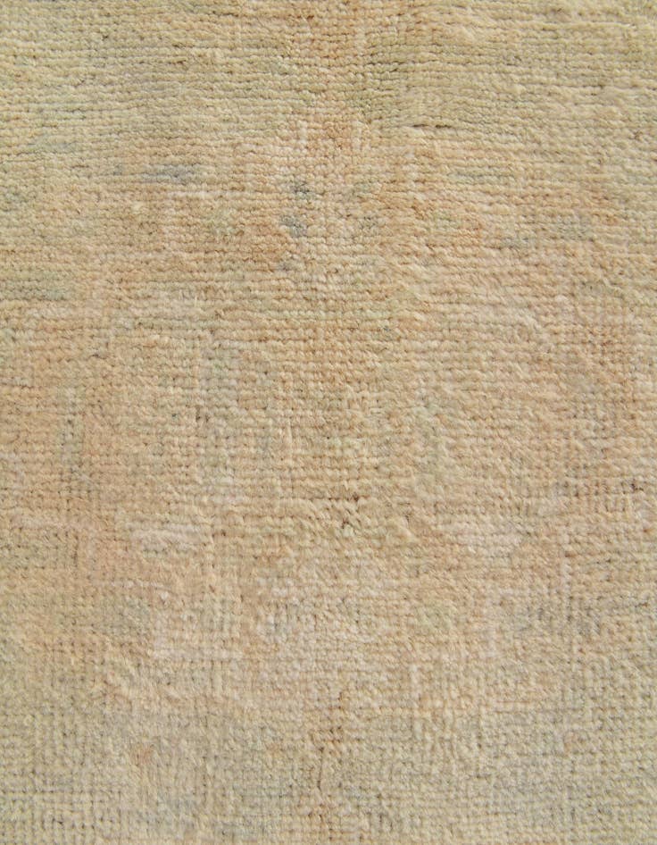 Detail image of 4' 2 x 6' 2 Hand Knotted Oushak Wool Rug