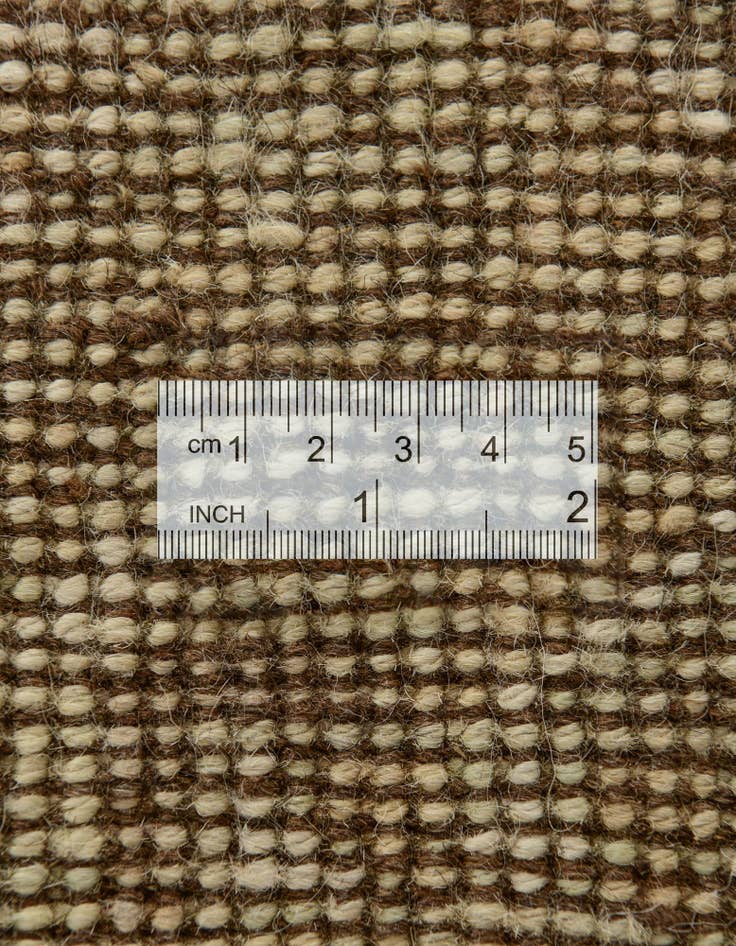 Detail image of 4' 2 x 5' 11 Hand Knotted Oushak Wool Rug